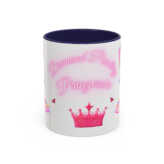 Kaffeetasse Diamond Painting Prinzessin (330ml)