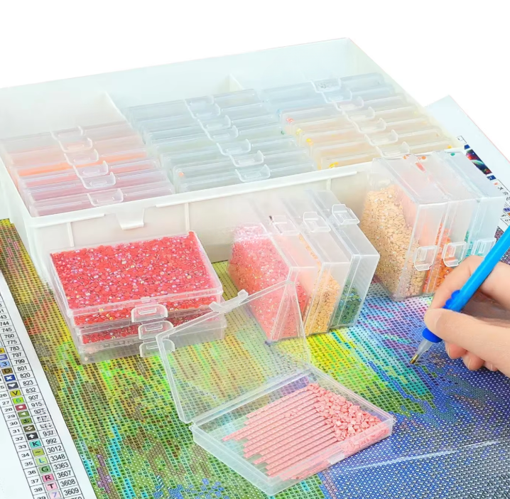 Diamond Painting Aufbewahrungsbox mit 30 Trays