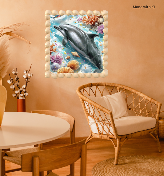 süßer Delfin Sascha