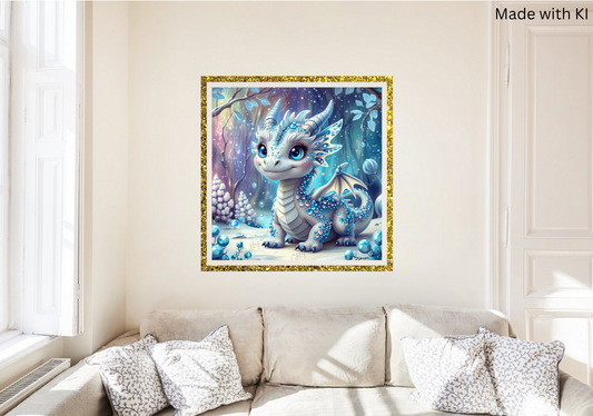 Schneedrache Rocco im Winterwunderland