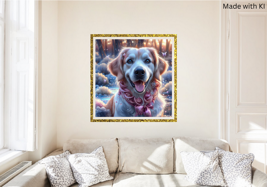 Golden Retriever Bartholomei im Fantasieland