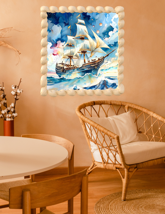 Schiff auf hoher See