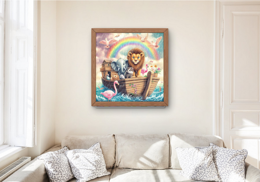 Arche Noah im Comic-Stil