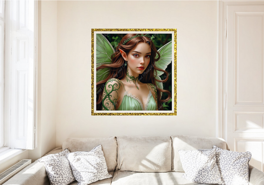 grüne Waldelfe Juli