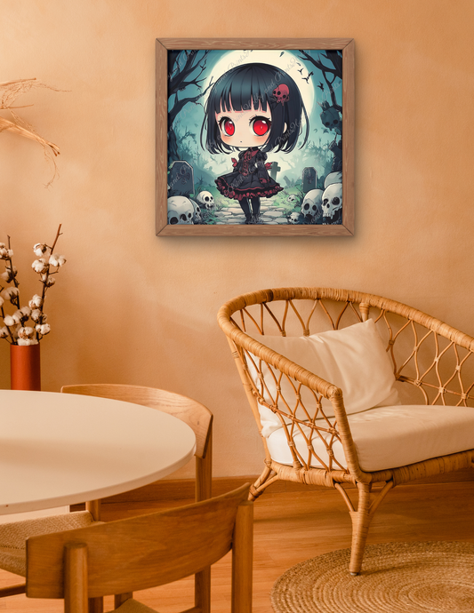 kleines Gothic Mädchen