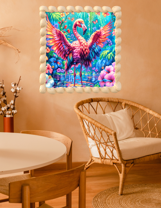 Flamingo im Paradies