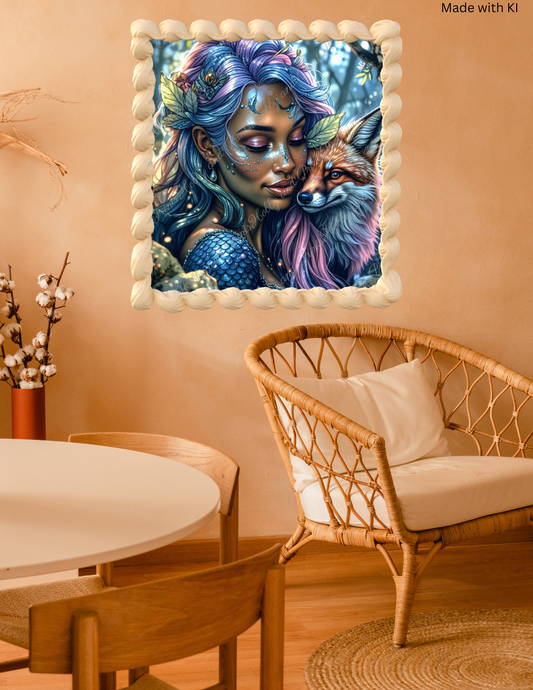 Meerjungfrau und Fuchs