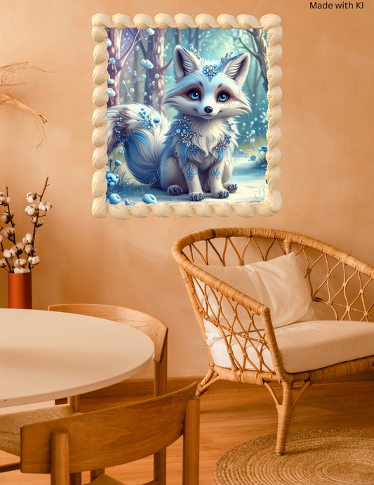 Schneefuchs Mira im Winterwunderland