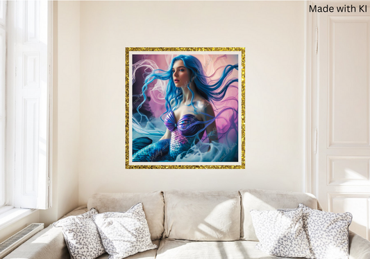 elegante Cyber Meerjungfrau