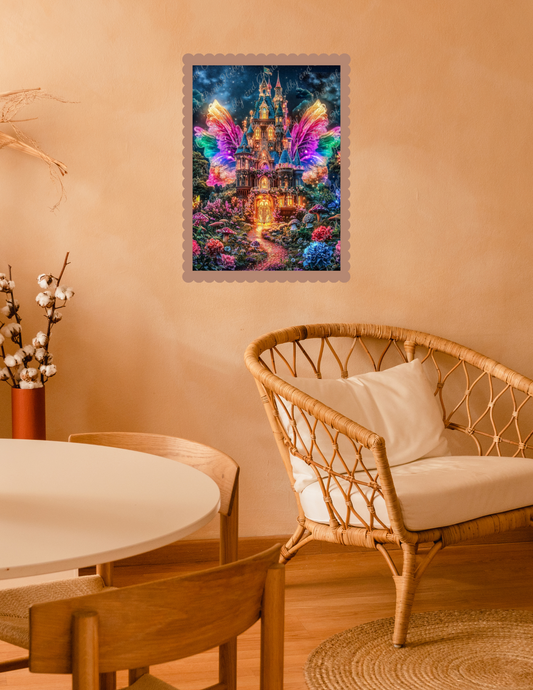 Feenschloss im Blumenmeer