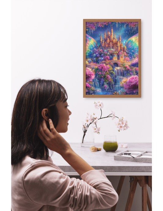 traumhaftes Märchenschloss der Feen