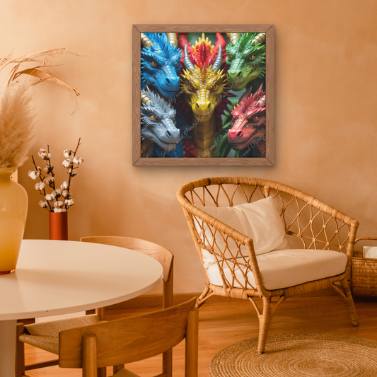 5 Chinesische Elementdrachen