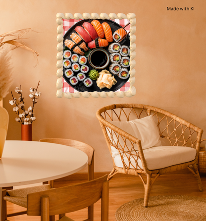 Sushi Platte XXL – Japanisches Sushi Arrangement mit Nigiri, Maki & Lachs