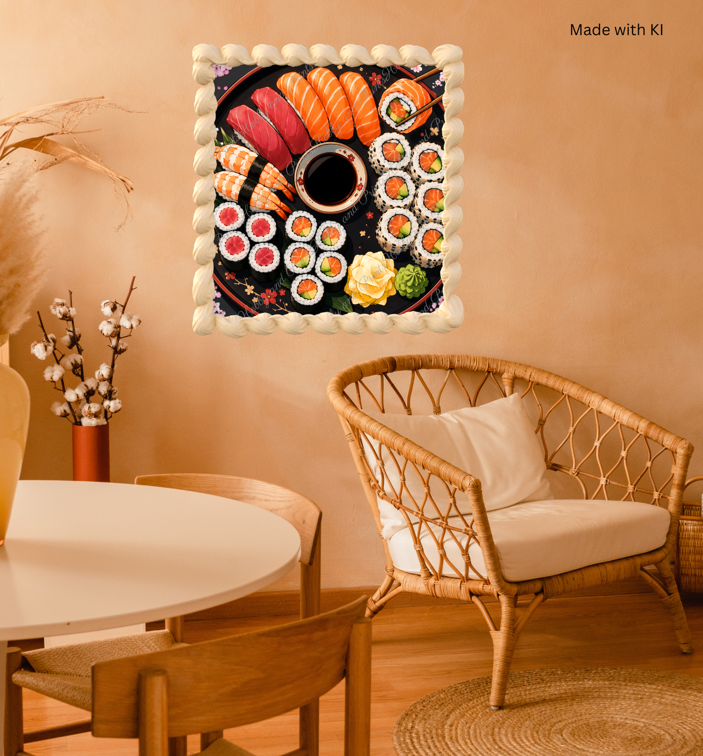 Sushi Platte XXL – Comic-Style