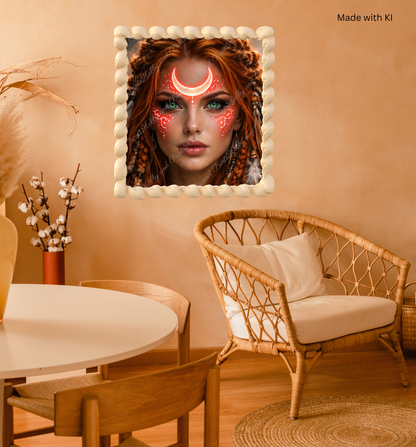 Mystische Schildmaid des Feuers Fiona