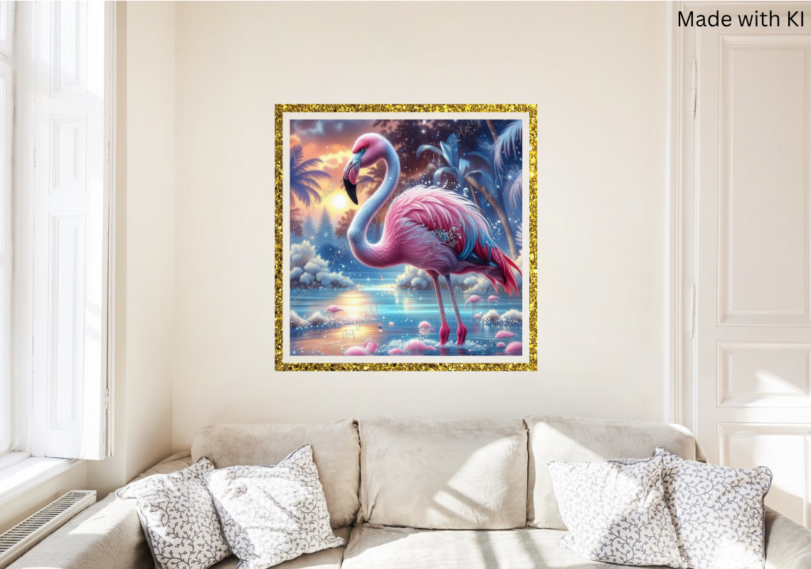 Flamingo Ilse im Fantasieland