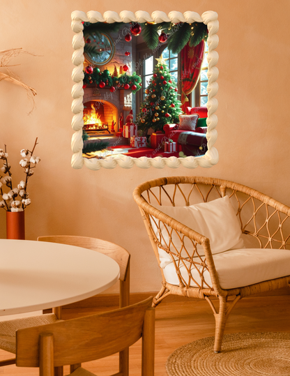 weihnachtliches Wohnzimmer