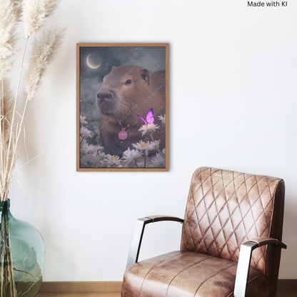 Capybara bei Nacht