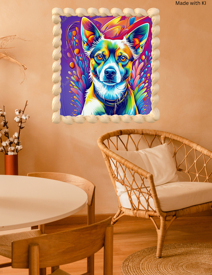 Bunter Hund Crazy