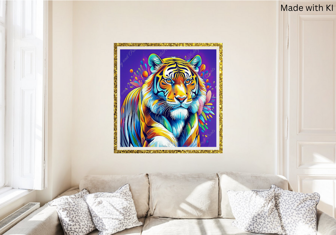 Bunter Tiger Mephisto