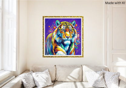 Bunter Tiger Mephisto