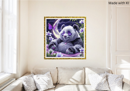 süßer Pandabär im Traumland
