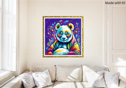 Bunter Pandabär Alaric