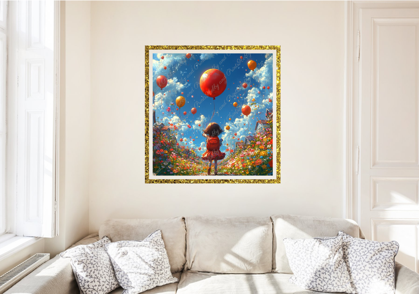 Luftballons, überall Luftballons
