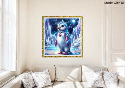 Pinguin Oliver im Fantasieland