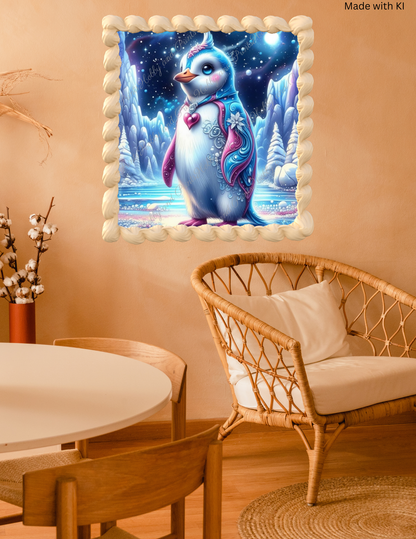 Pinguin Oliver im Fantasieland