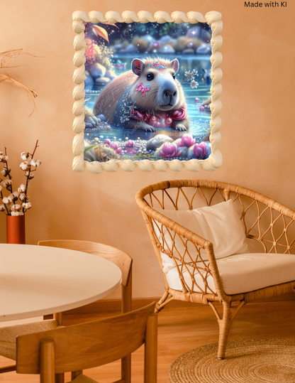 Capybara Lisa im Fantasieland