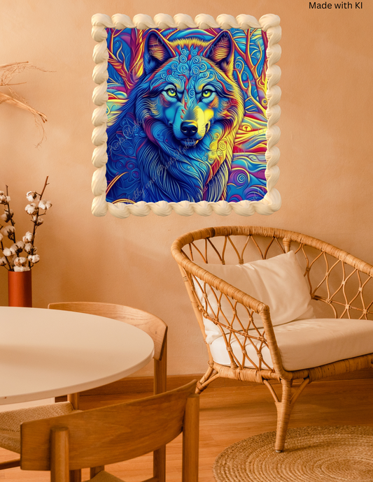 Psychedelischer Wolf Hope