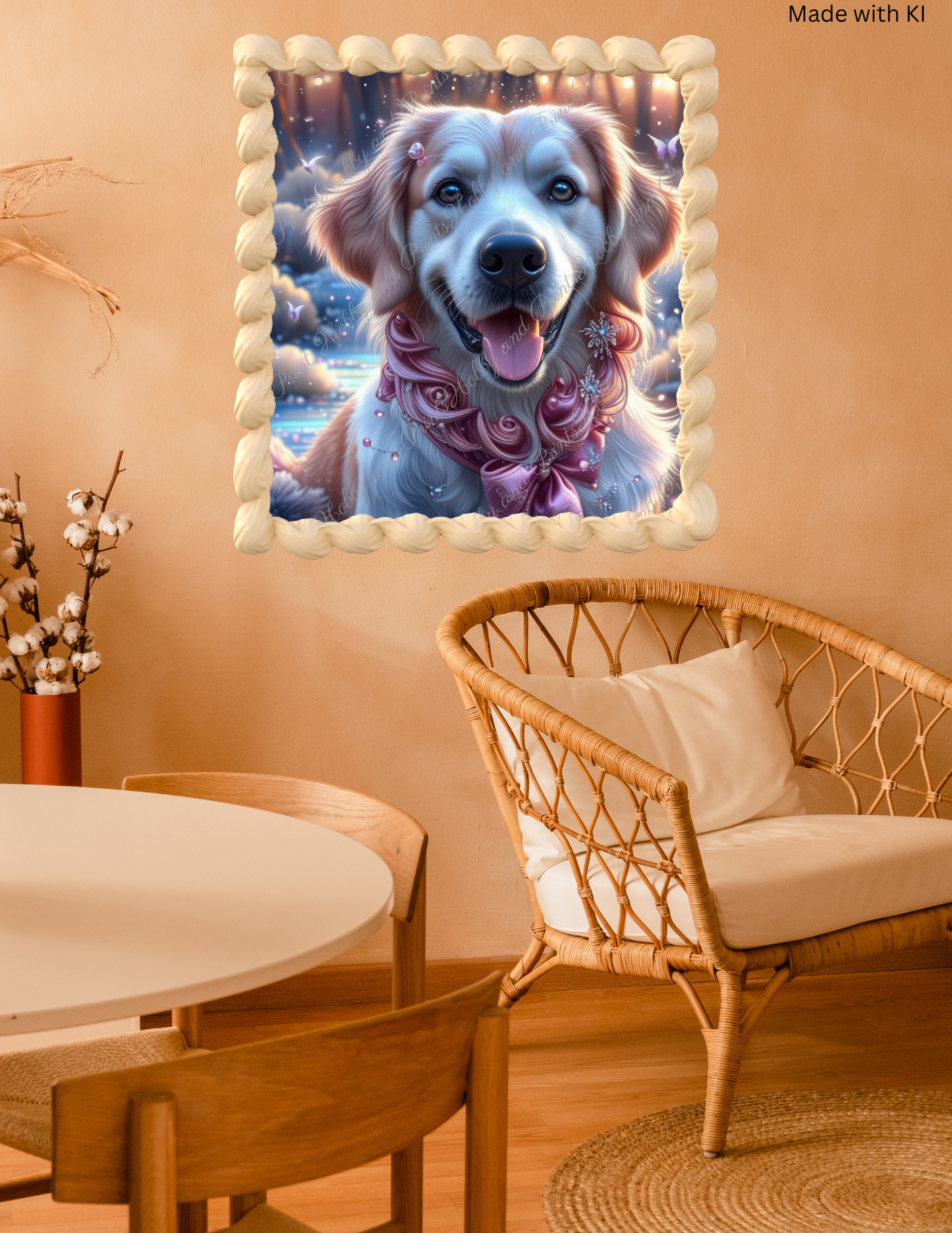 Golden Retriever Bartholomei im Fantasieland