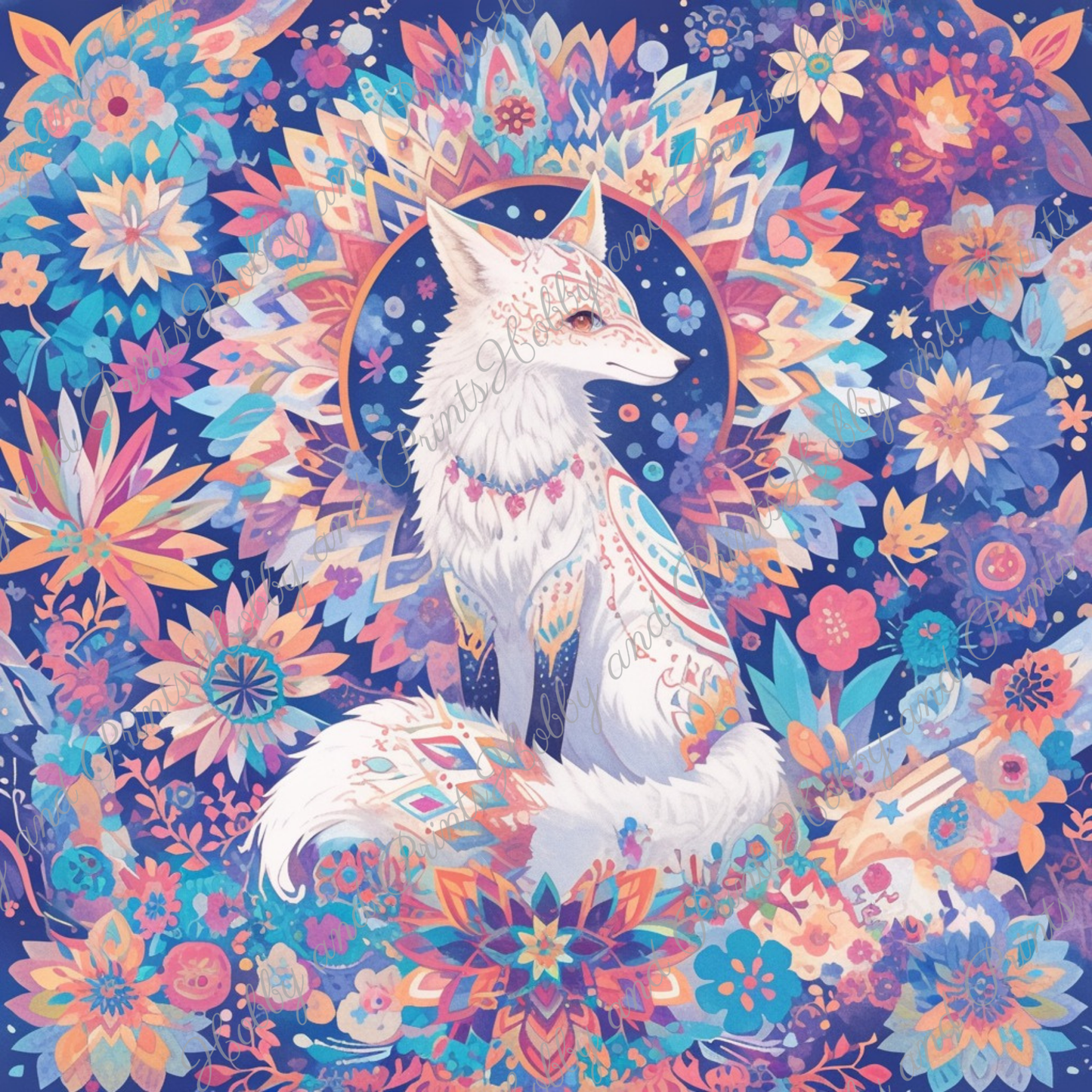 spiritueller Kawaii Fuchs