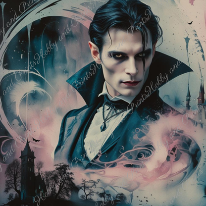 gruseliger Vampirlord Dimitri