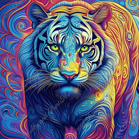 Psychedelischer Tiger Jinu