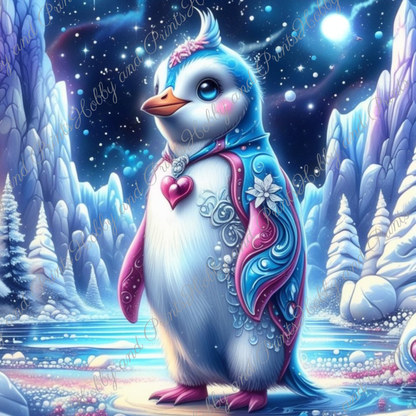 Pinguin Oliver im Fantasieland