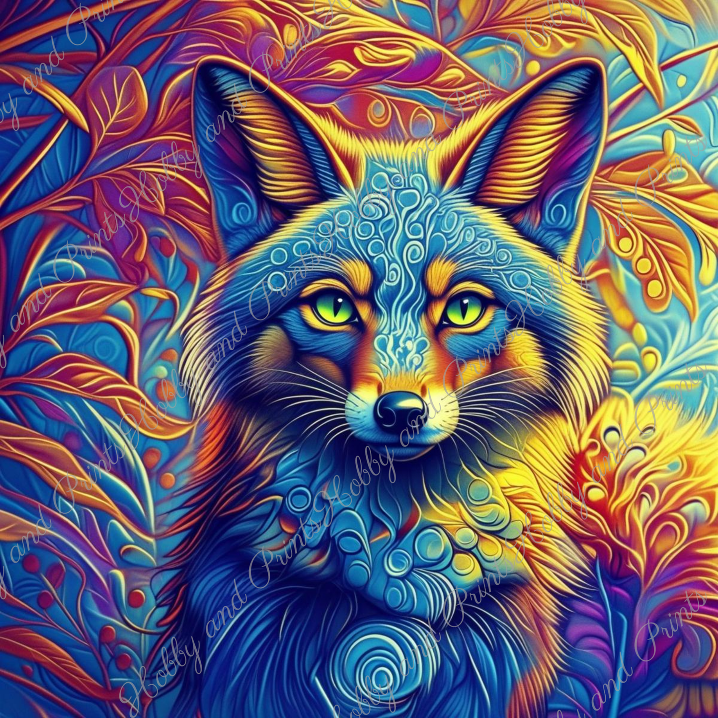 Psychedelischer Fuchs Henry