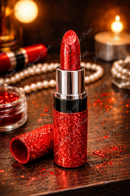 Roter Lippenstift – Luxus Glamour Make-up