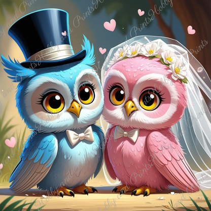Eulen wollen Hochzeit halten