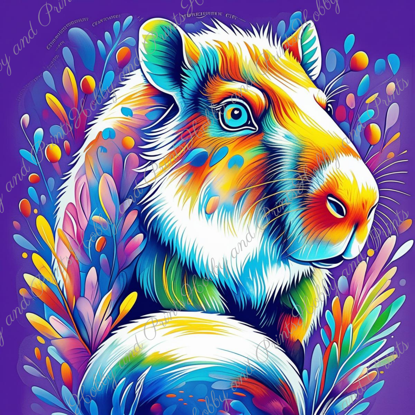 Buntes Capybara Chloe