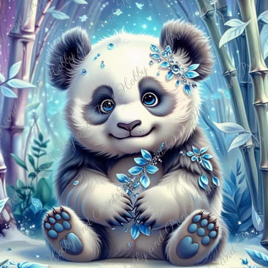 Schneepanda Josy im Winterwunderland
