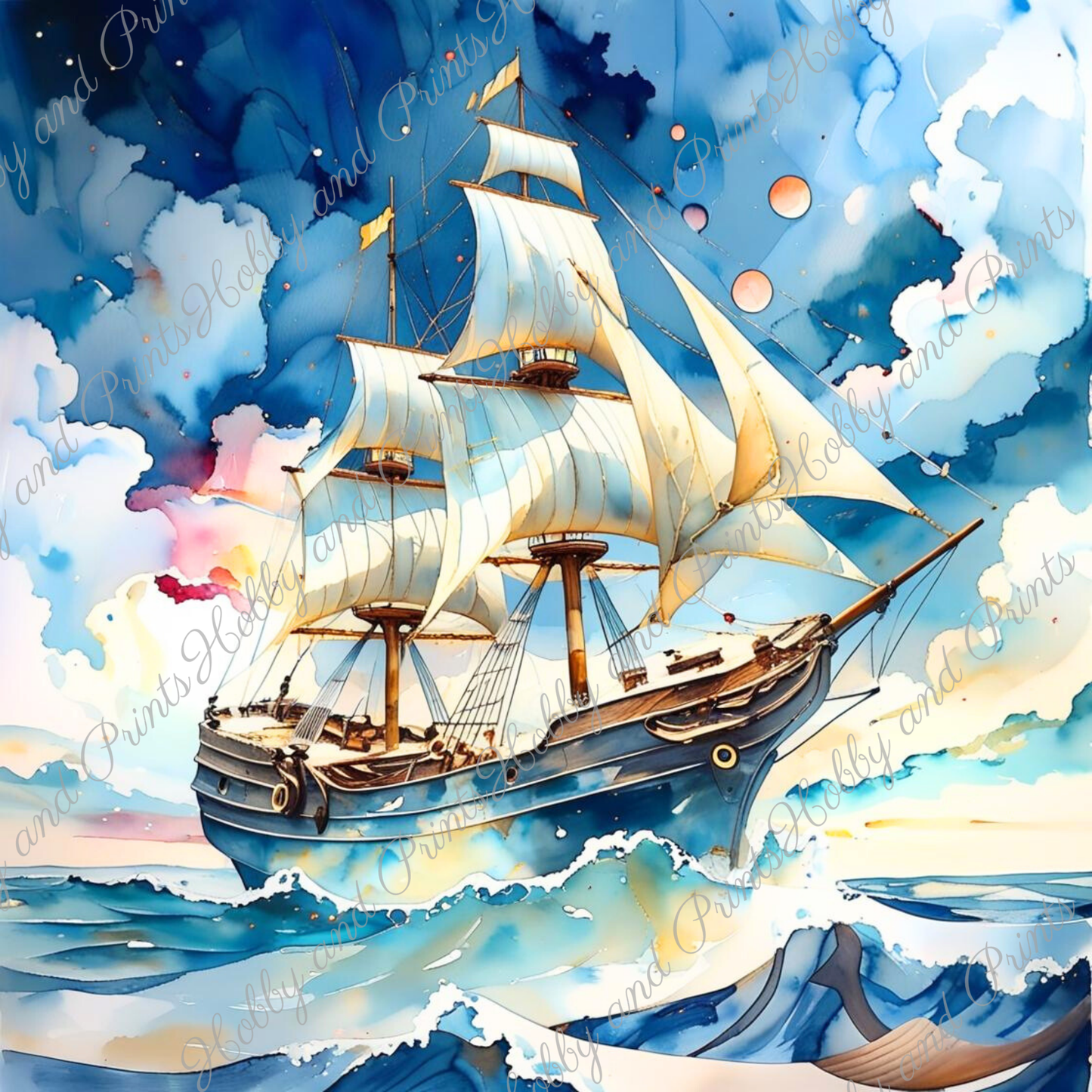 Schiff auf hoher See