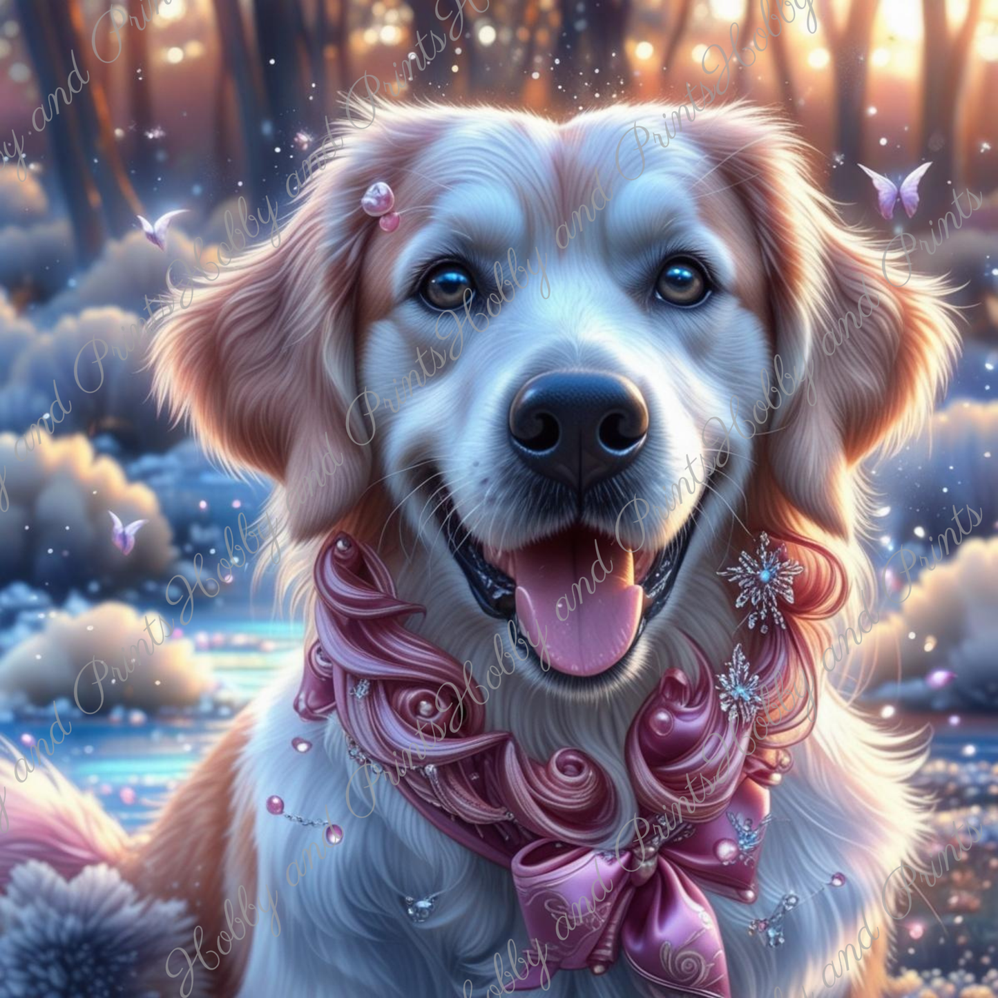 Golden Retriever Bartholomei im Fantasieland