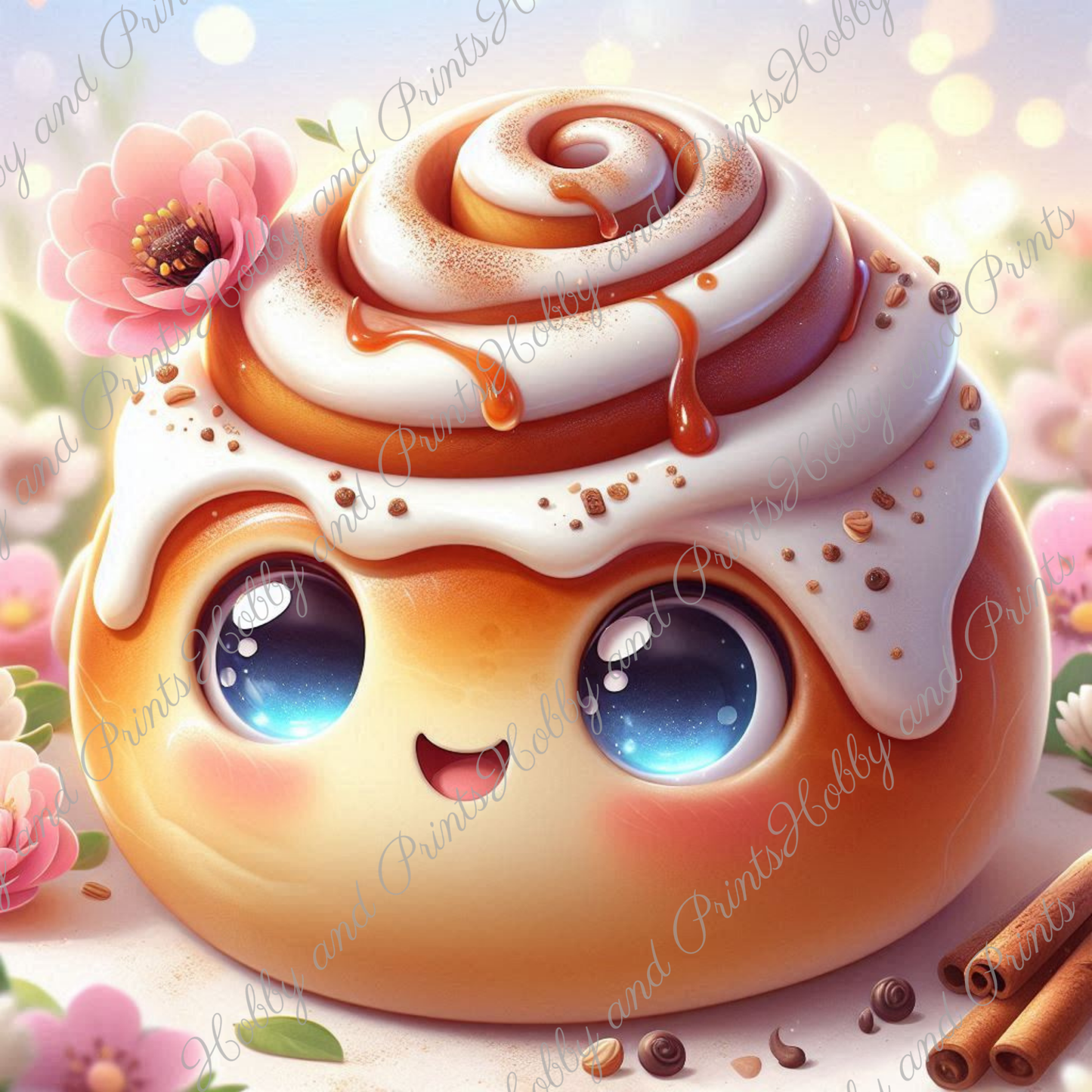 Kawaii Zimtschnecke