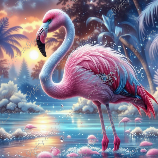 Flamingo Ilse im Fantasieland