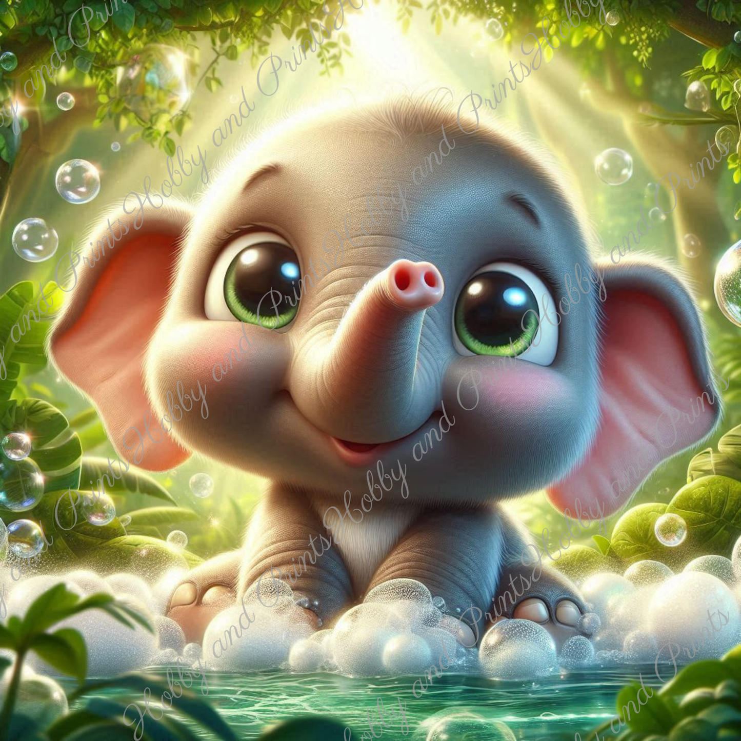 Kawaii Baby Elefant