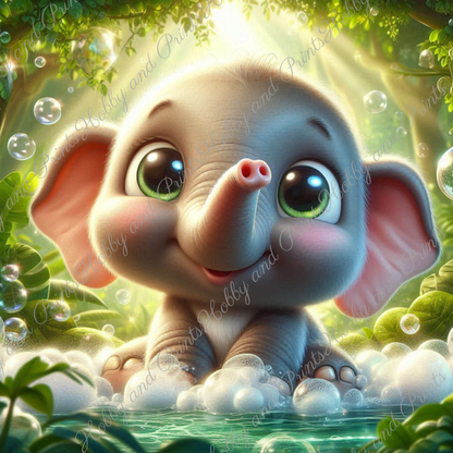 Kawaii Baby Elefant