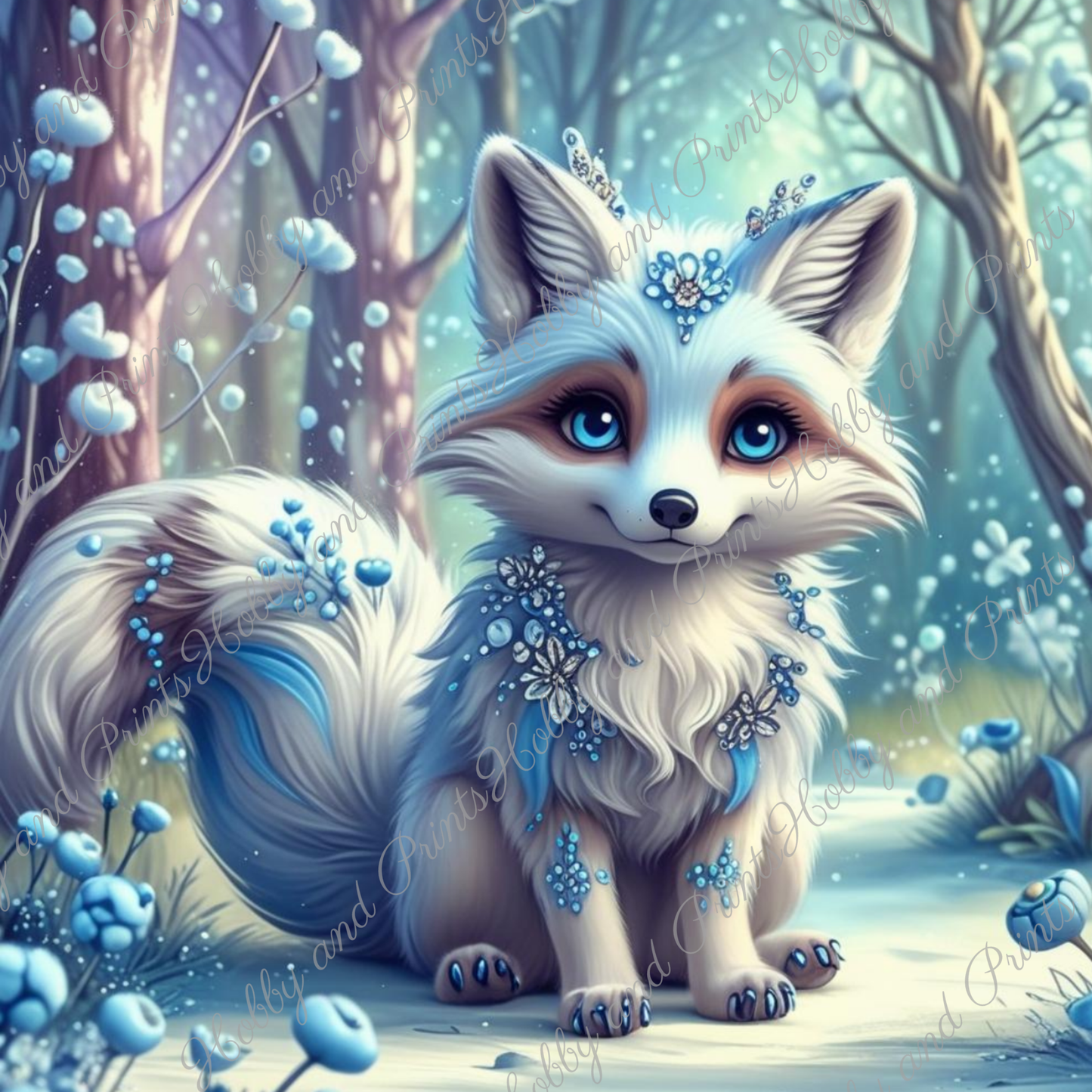 Schneefuchs Mira im Winterwunderland