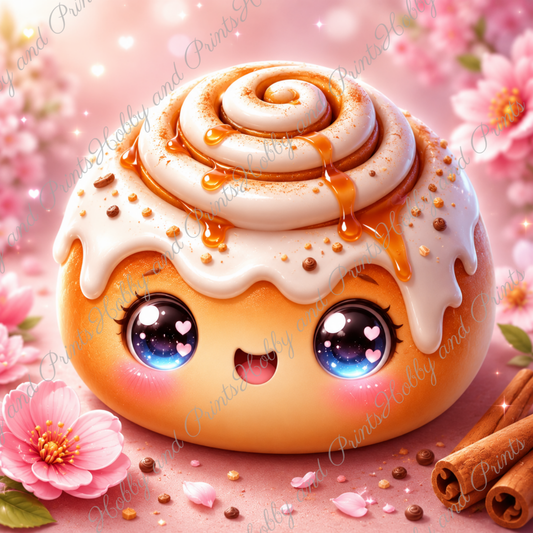 Kawaii Zimtschnecke